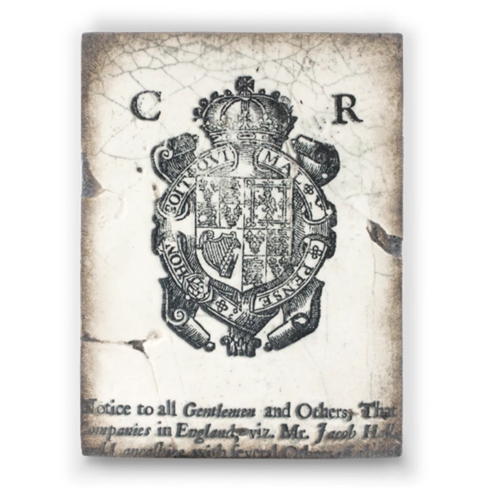 Sid Dickens RETIRED Vintage Style Decorative Plaque with Crest